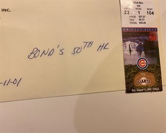 Barry Bonds 50th Home Run