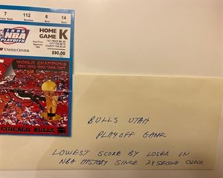 Chicago Bulls Utah Playoff Game