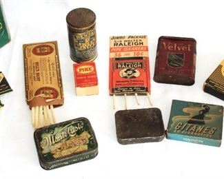 vintage tobacco related items