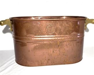 Revere Ware copper tub 