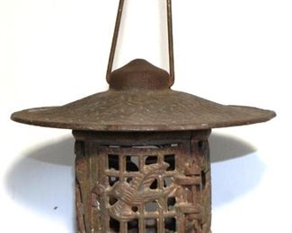 unique cast iron lantern 