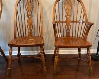Vintage Oak Chairs