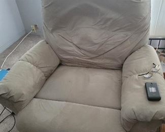 Vinyl recliner in good condition