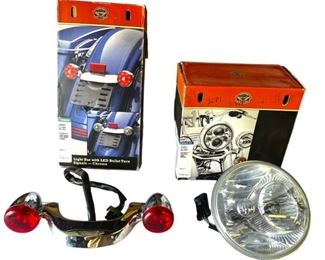Harley Davison LED Light Bar Headlamp