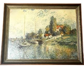 Beautifully Framed Hand Finished Monet