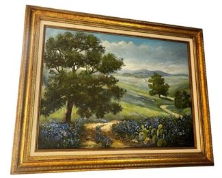 Signed by Marine Corneluis Canvas Painting