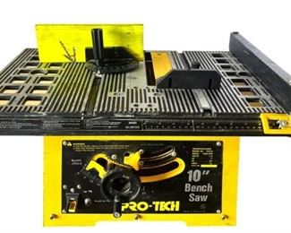 ProTech 10 inche Bench Saw