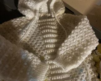 Knitted Baby Sweater 
