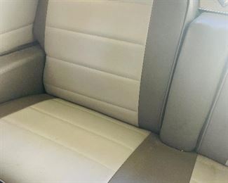 Rear Passenger Seats