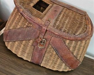 Vintage Fishing Basket
