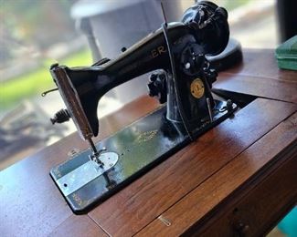 Antique Singer sewing machine