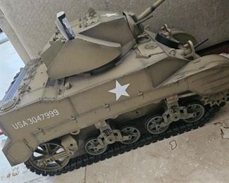 Vintage M5 radio control tank
