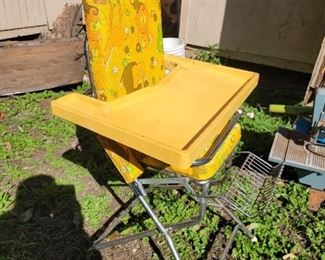 Vintage baby seat