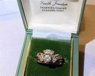 Vintage diamond ring 