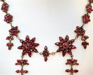 Garnet necklace 