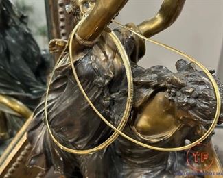 10KT GOLD Omega Necklaces