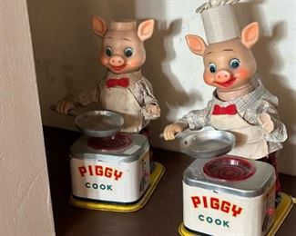 1960's Piggy Cook Battery Operated Toy(s)