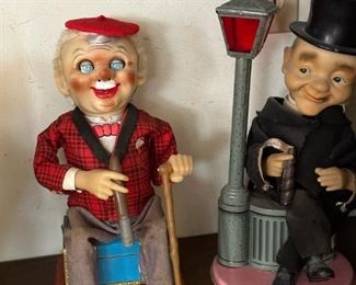 1960's Good Time Charlie and 1960's McGregor Smoking Old Man - Battery Operated Toy(s)