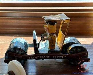 MARX Toys 1960's FLINTSTONE Flivver 