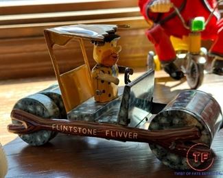 MARX Toys 1960's FLINTSTONE Flivver 