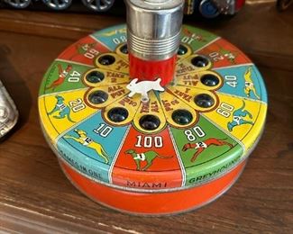 1930's Miami Greyhound Derby Track Battery Operated Game