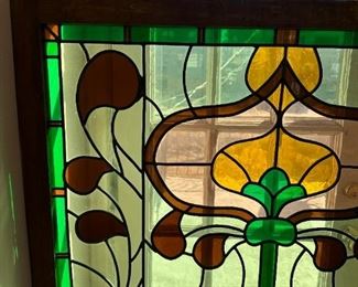 Original Stained-Glass Window by KATHY LIPPOLD