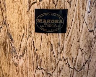 Makora Krosno Art Glass Vase