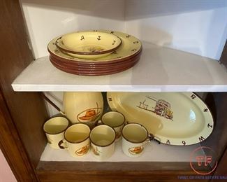 MONTERREY Western Ware Enamel on Metal