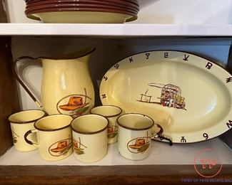 MONTERREY Western Ware Enamel on Metal