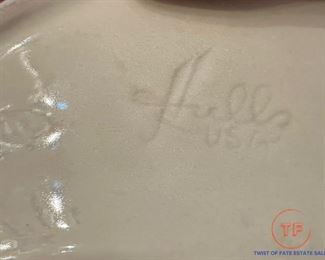 HULL Pottery Black Horse Planter