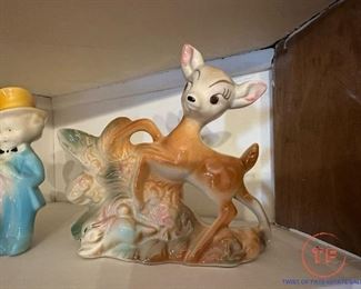 1960's Walt Disney Productions Ceramic BAMBI