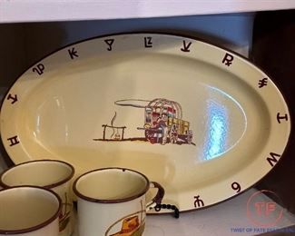 MONTERREY Western Ware Enamel on Metal