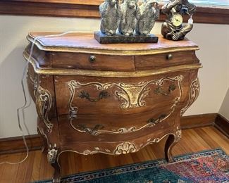 Italian Made Louis XV Style Commode