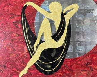 Original Collage Art Nude by BILL CHAPO