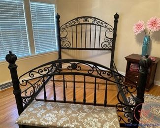 Wrought Iron Full Size Bed Frame