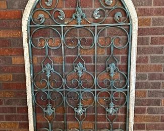 Large Wrought Iron Wall Art