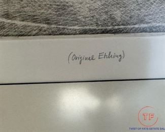 CURT FRANKENSTEIN Etching "Awakening"