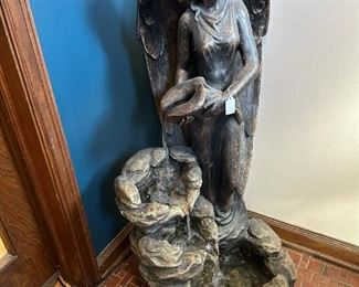 Large Garden Angel Water Fountain