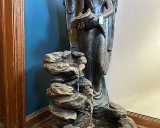 Large Garden Angel Water Fountain