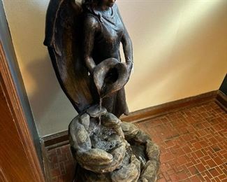 Large Garden Angel Water Fountain