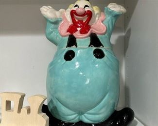 Vintage Clown Cookie Jar