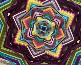 OJO DE DIOS Yarn Wall Art
