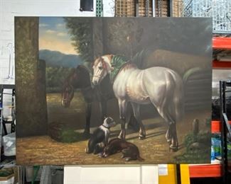 Horse print $125