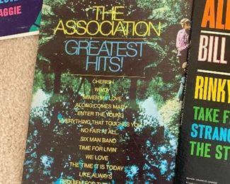 Vintage Vinyl LP Records Albums The Association 