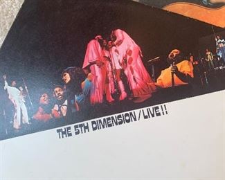 The 5th Dimension Live LP Record Album