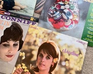 Vintage Vinyl LP Records Albums Claudine, Ray Coniff 