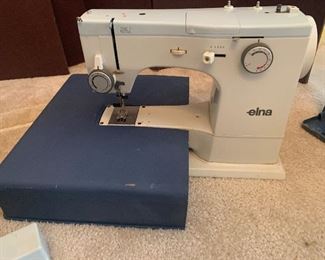 Elna Sewing Machine with extension box