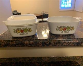 Corning Spice of Life Casserole Dishes