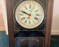 Elgin Regulator Wall Clock