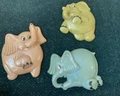 Wall Elephants Nursery Children